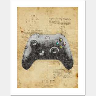 Gaming Controller Posters and Art